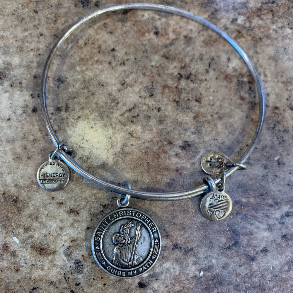 Alex and Ani Bracelet St. Christopher